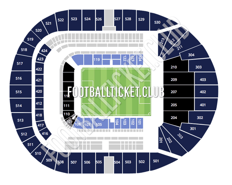 Tottenham Hotspur Stadium Seating South Stand Block 453 Tottenham Tottenham Hotspur Stadium Seating South Stand Block 453 Tottenham