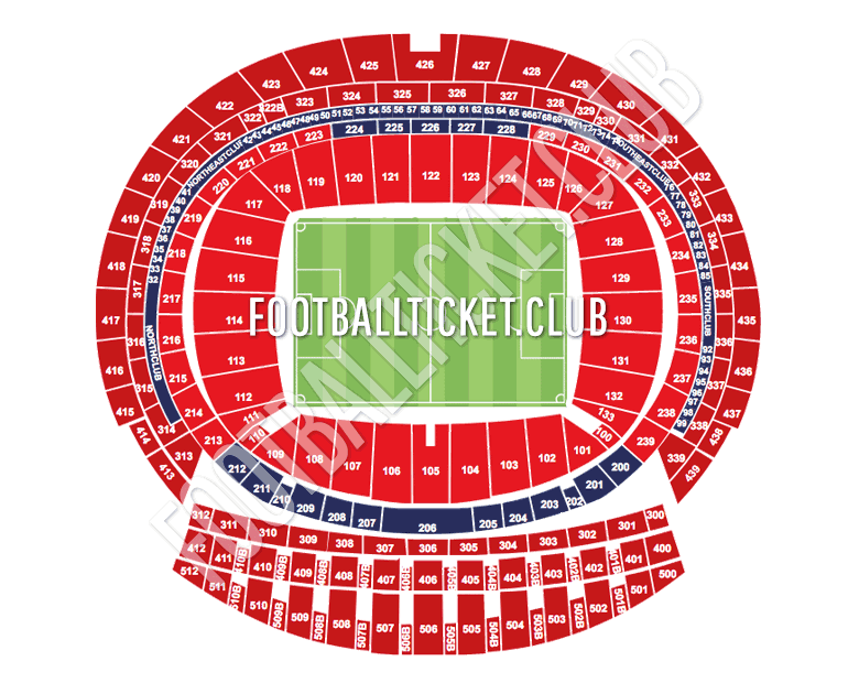 Metropolitano Stadium map